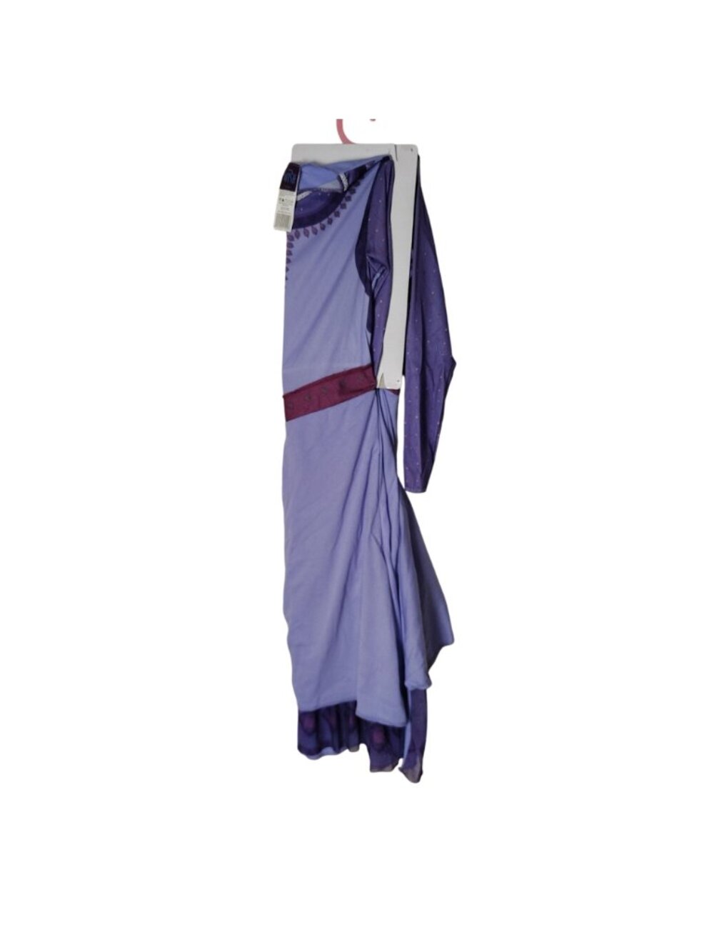 Disguise Disney Girls M (8) Wish Asha Purple Long Sleeve Dress Halloween Costume - Picture 5 of 11
